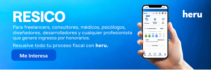 heru · Plan RESICO para freelancers, consultores y profesionistas independientes